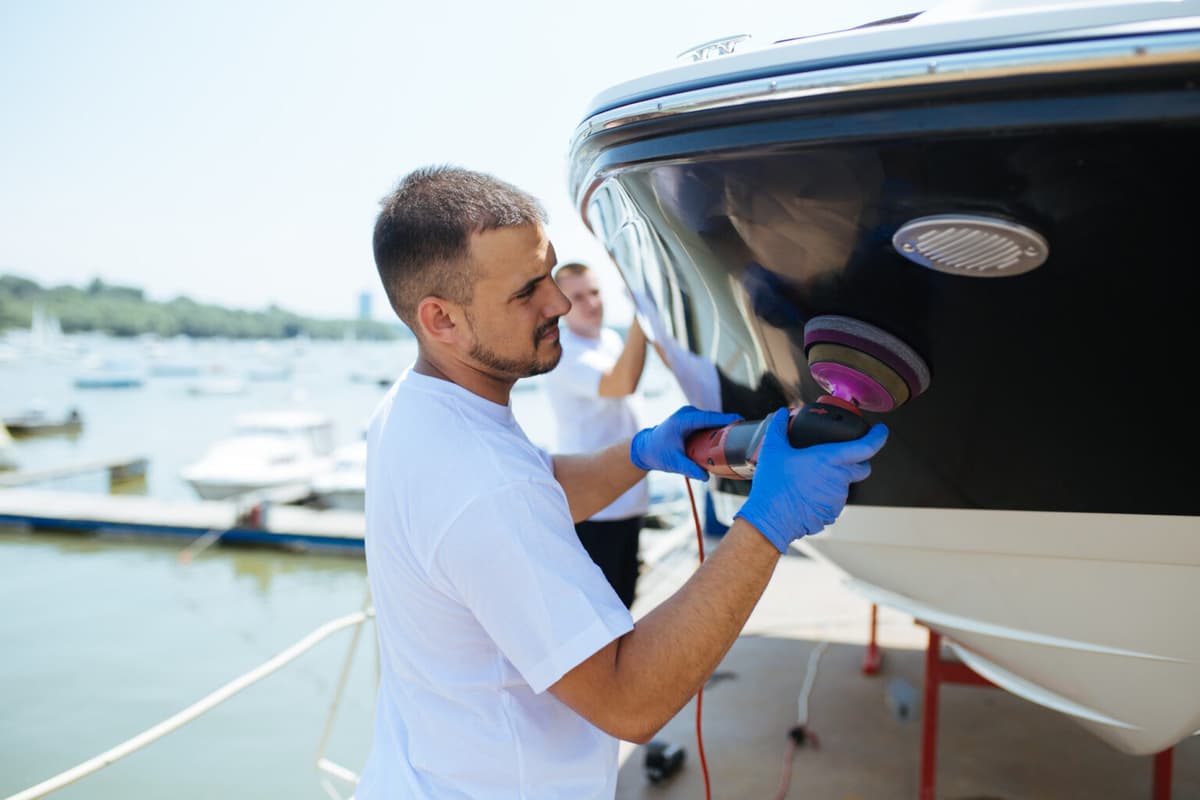 Yacht maintenance